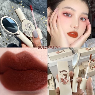 [Hàng mới về] Son kem GUICAMI hiệu ứng gương lấp lánh lâu trôi