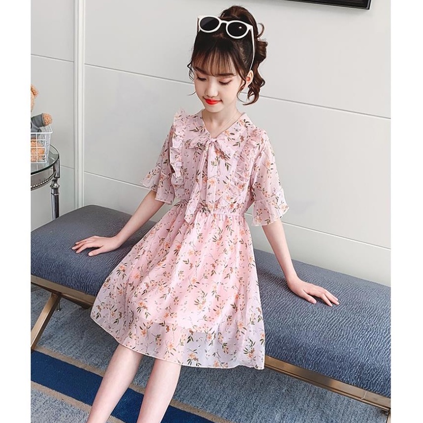 Đầm bé gái 7 8 9 10 11 tuổi☑️ váy mùa hè cho bé gái lớn 25kg 30kg 35kg 40kg