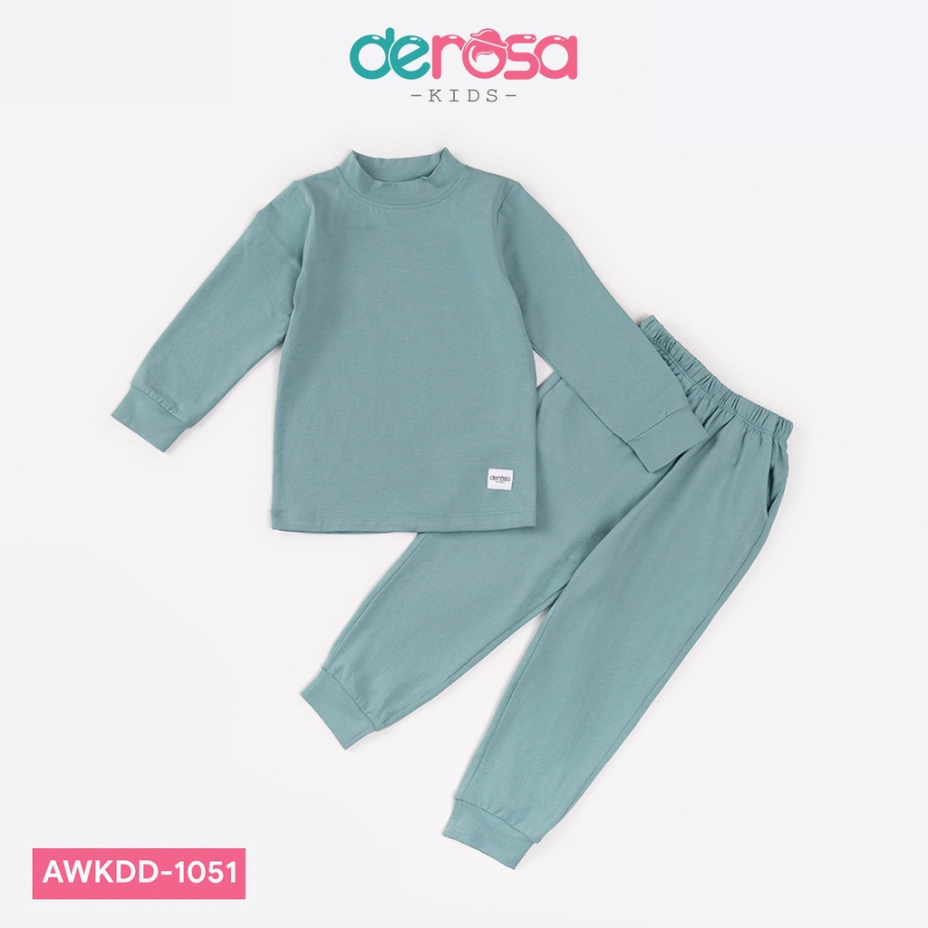 Quần áo giữ nhiệt DEROSA KIDS cho bé trai và bé gái (2 - 6 tuổi) AWKDD1051-1133B