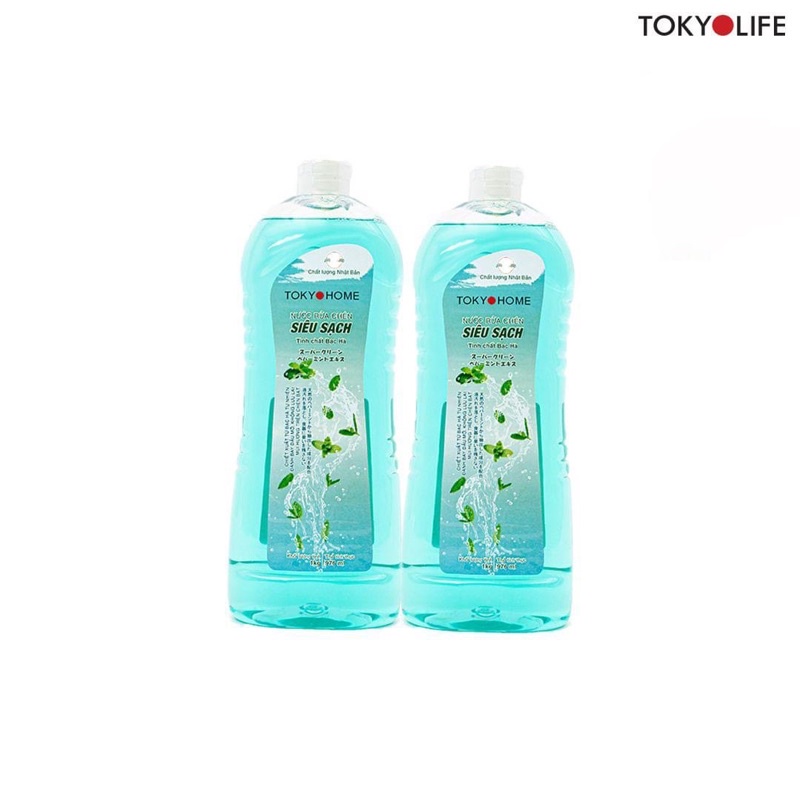 Nước Rửa Chén Size To Siêu Sạch TokyoHome Tinh Chất Thiên Nhiên, An Toàn Sử Dụng, Tiết Kiệm, Tiêu Chuẩn Nhật Bản