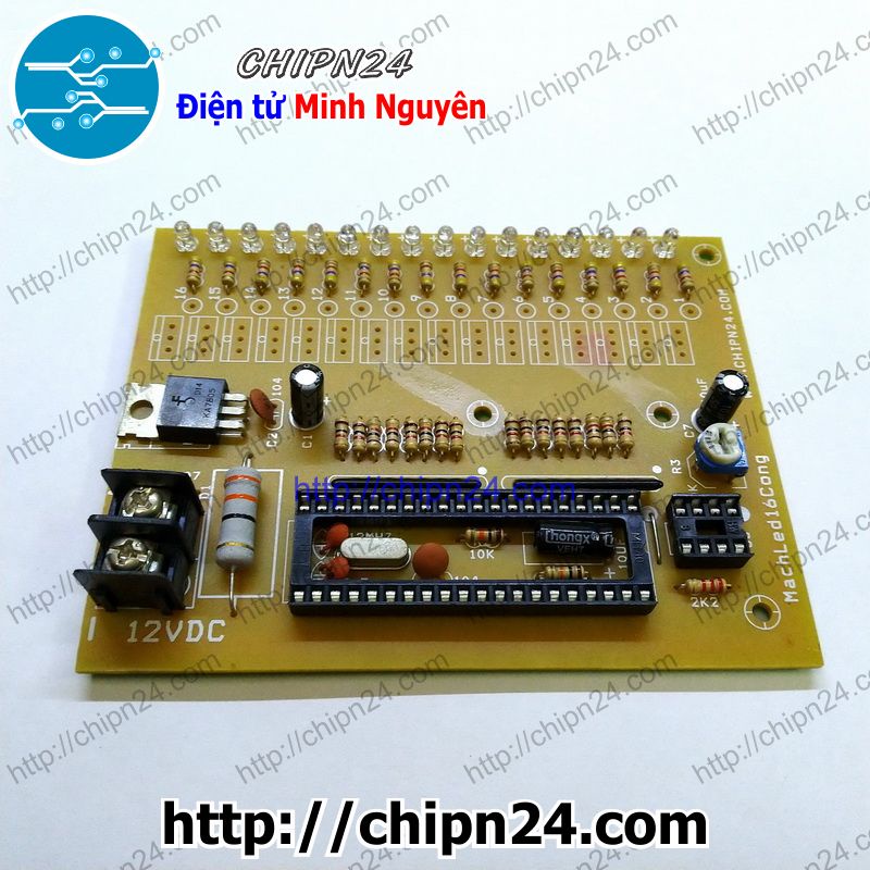 [1 CÁI] (B91) Mạch led 16 cổng tùy biến