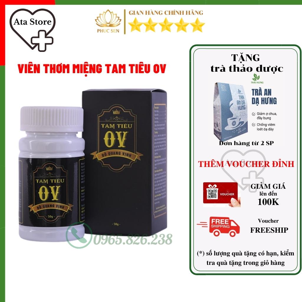 Lọ Viên Tam Tiêu OV - Hết Hôi Miệng, Trào Ngược Dạ Dày - Hiệu Quả Toàn Diện