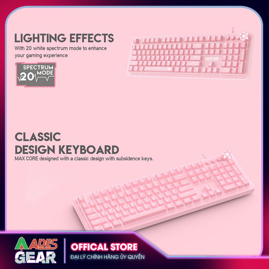 ✔️ Bàn Phím Cơ Gaming Full Anti Ghosting FANTECH MK852 MAXCORE ✔️ Tích hợp đèn LED✔️ BẢO HÀNH 12 THÁNG