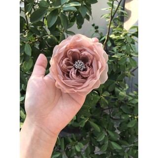 Hoa cài áo hoa hồng juliet cài nam châm ko hỏng váy ảnh thật shop chụp