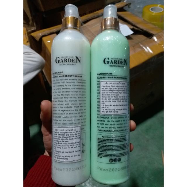 [ HÀNG CHUẨN ] Bộ gội xả garden 1000ml