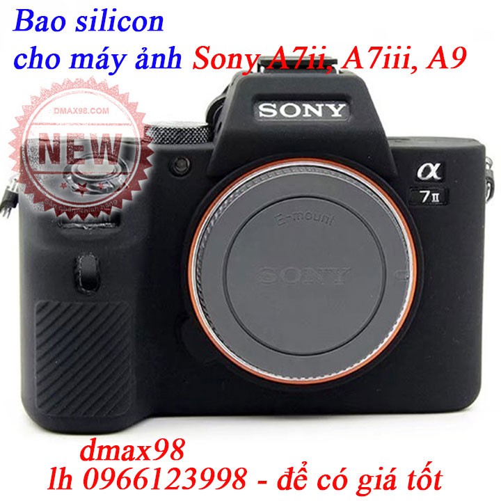 Bao silicon cho máy ảnh Sony a7ii, Sony A7iii, Sony A9