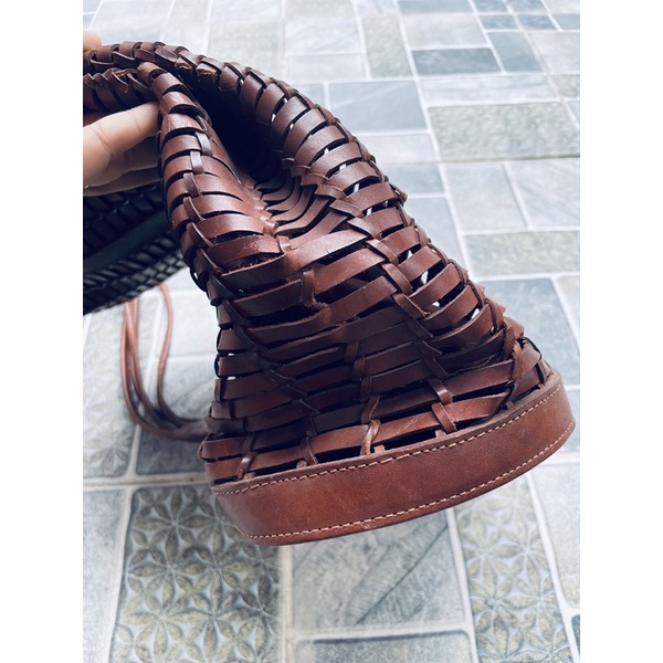 Túi si da mộc đan của Ý có lỗi như hình