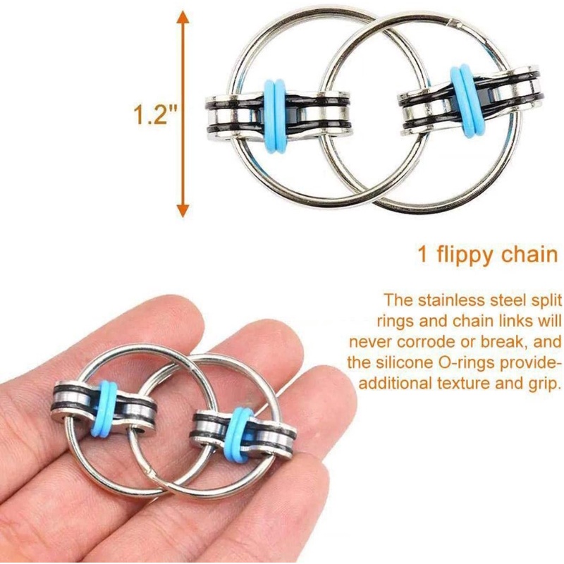 1 Bộ Đồ Chơi Fidget Spinner BằNg Silicone GiúP GiảM Stress