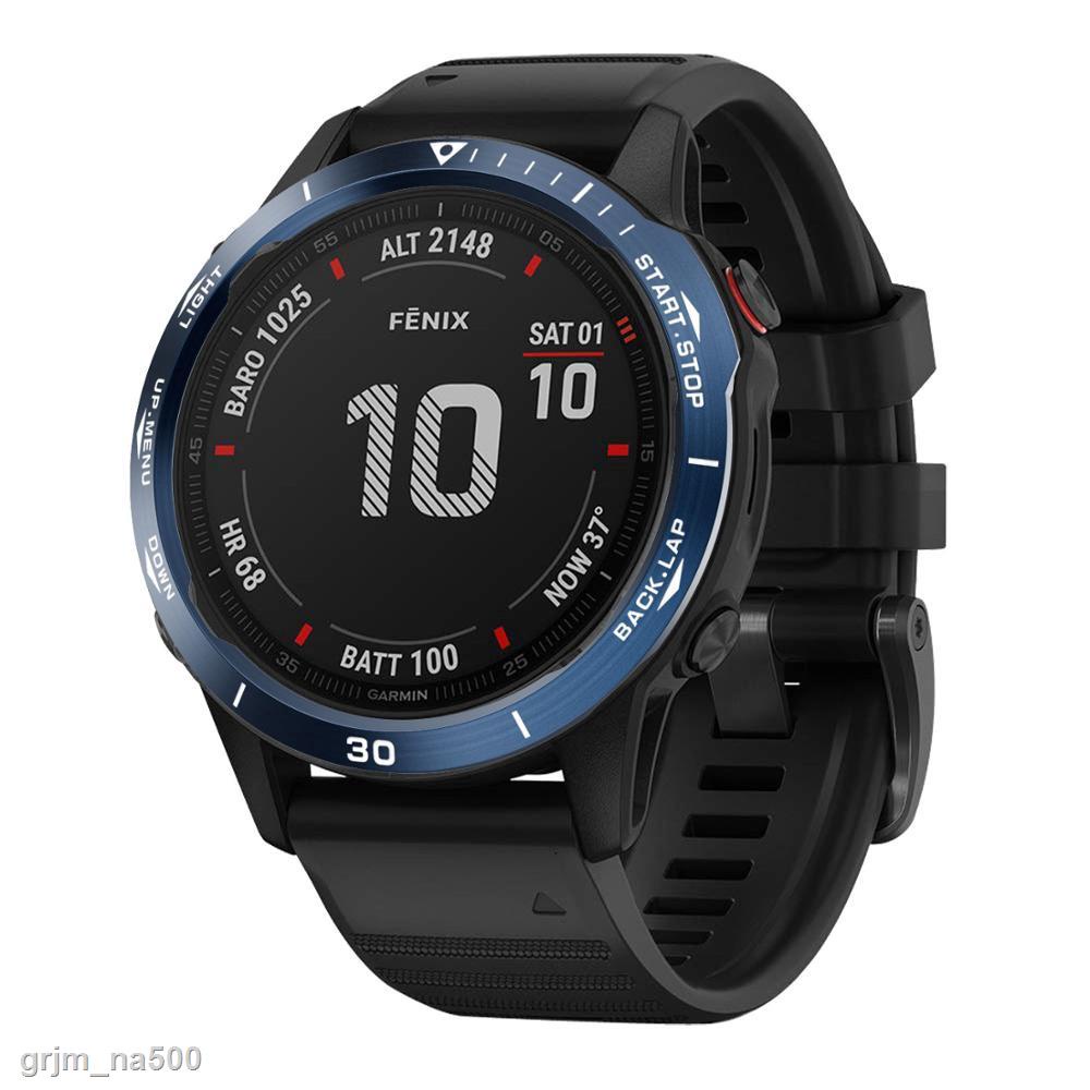 Hình Thật Khung Viền Kim Loại Bảo Vệ Mặt Đồng Hồ Thông Minh Garmin Fenix 6 / 6 Pro / Fenix 6 sapphire