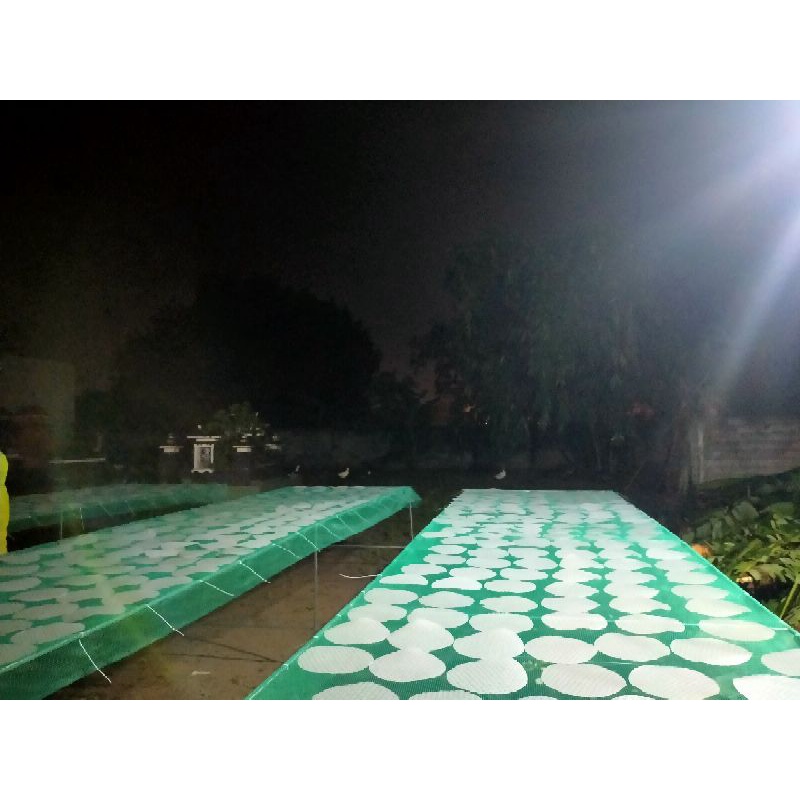 BÁNH TRÁNG PHƠI SƯơNG MỀM DẺO KÈM MUỐI TÉP HÀNH + BƠ (250g bánh tráng)