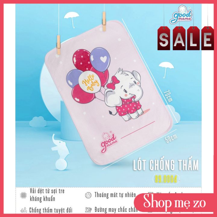 Lót chống thấm Good Mama Kích Thước 50x70cm