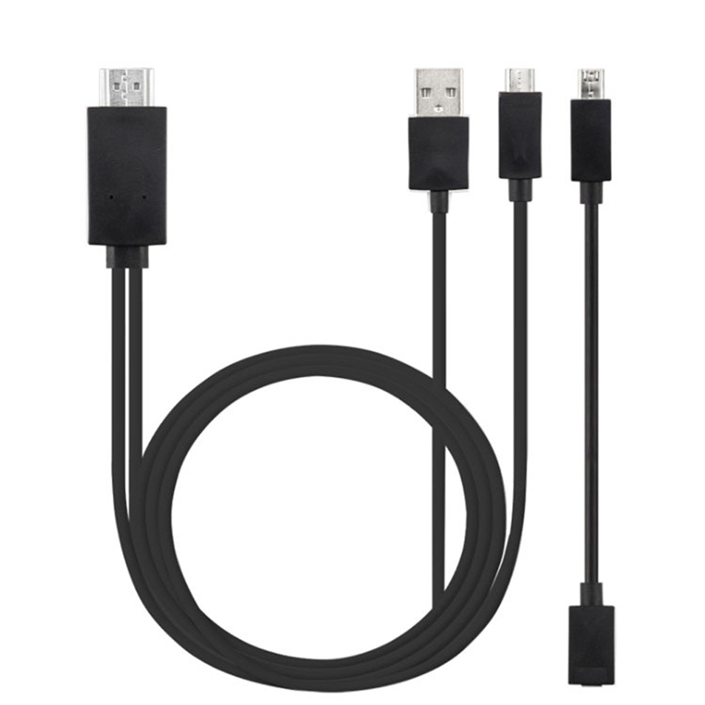 5Pin 11Pin Cable MHL Micro USB To HDMI 1080P TV HD Android Adapter 『Vrru 』