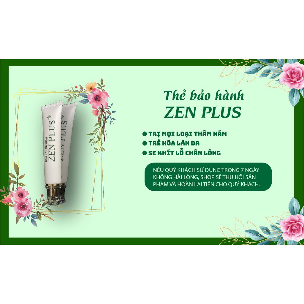 [Chính hãng] Kem thâm, sẹo Zenplus+ - Xua tan thâm, sẹo, nám an toàn - Mua 2 tặng 2 mặt nạ dưỡng da cao cấp | BigBuy360 - bigbuy360.vn