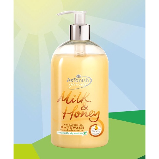 Nước rửa tay diệt khuẩn 500ml tạo bọt từ thiên nhiên Astonish dưỡng ẩm bảo vệ da tay với 4 mùi hương quyến rũ | BigBuy360 - bigbuy360.vn