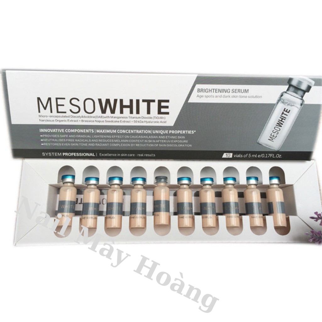 Lẻ 5 ống Phấn Cấy Hàn Quốc Meso WHITE ( hàng chuẩn)