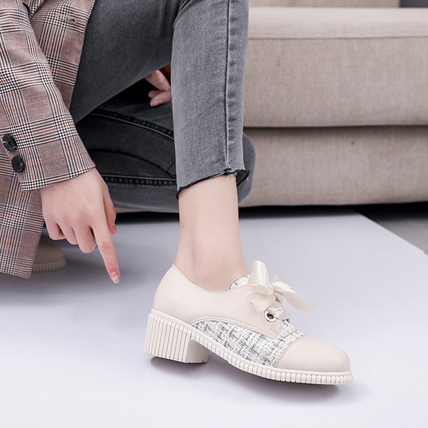 Giày oxford nữ MPS252 phong cách tiểu thư Hàn Quốc - Mery Shoes