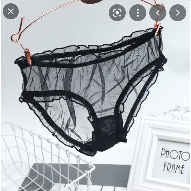 Quần Lót Sexy Gợi Cảm Nữ Góc Nhìn Knickers Ren Trong Suốt màu đen | BigBuy360 - bigbuy360.vn