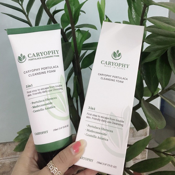 [SIEU HOT ]Sữa Rửa Mặt Trị Mụn Caryophy Portulaca 3in1 150ml | BigBuy360 - bigbuy360.vn