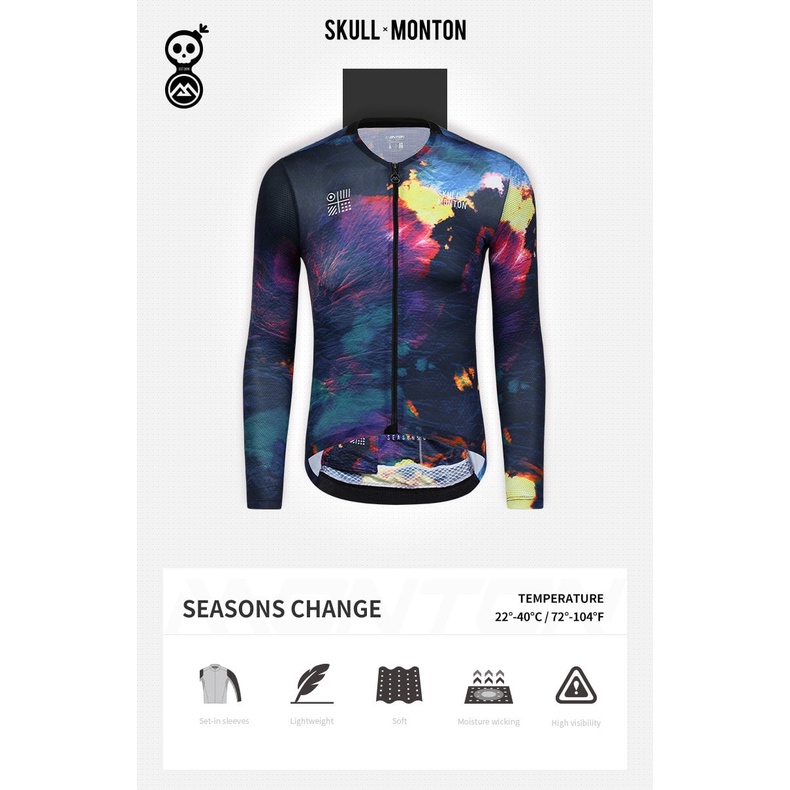 Áo đạp xe cao cấp Monton SEASONS CHANGE