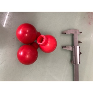 Phụ kiện khoan bàn. Cục tròn tay nắm cây ba chia