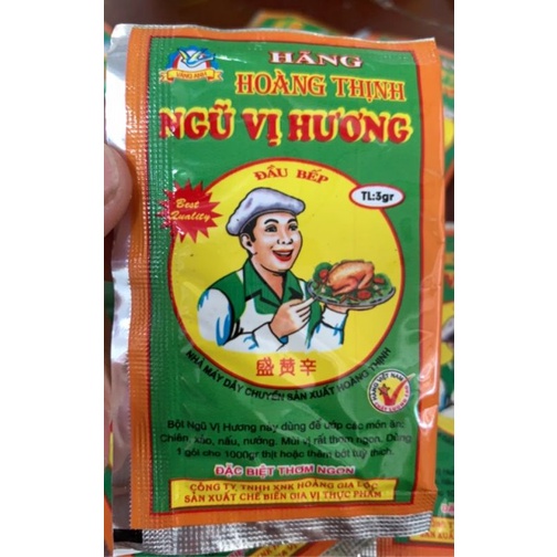 Gói ngũ vị hương Hoàng Thịnh 3g