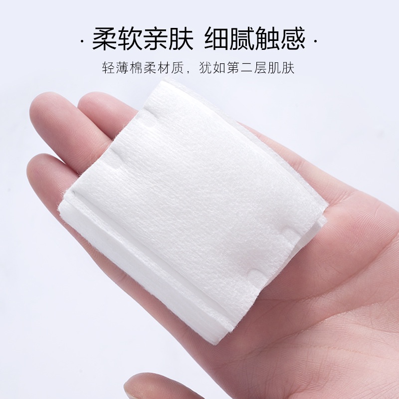 [Hàng mới về] Bộ 50 miếng bông tẩy trang hai mặt dạng nén tiện lợi