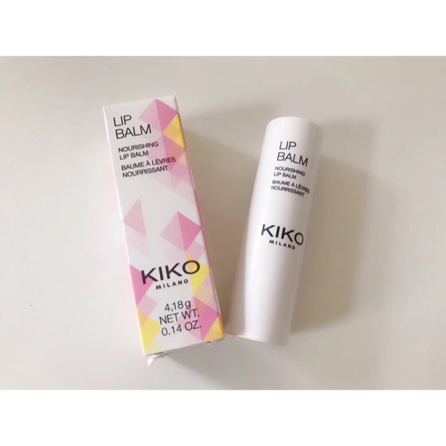 (Chuẩn Pháp) Son dưỡng Kiko Lip Balm (ko màu)