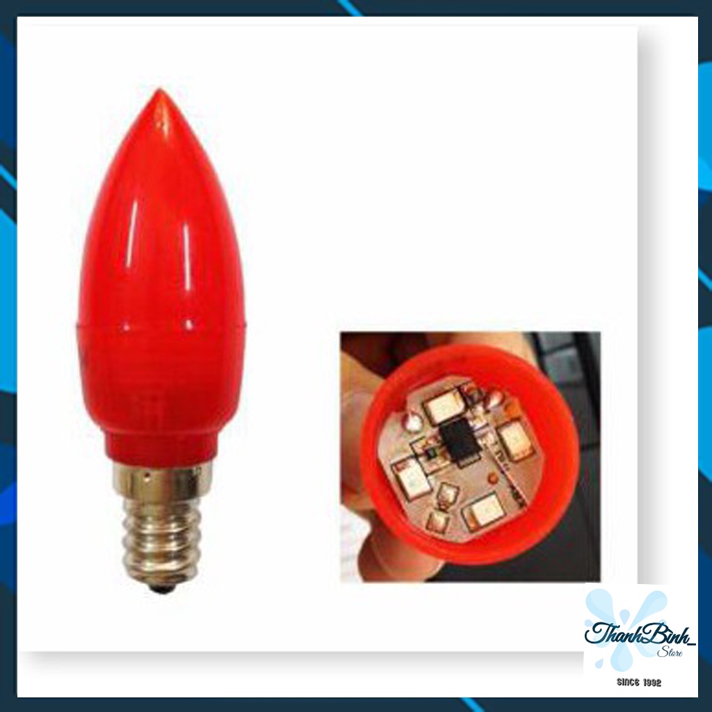 BÓNG ĐÈN QUẢ NHÓT SỢI ĐỐT ĐUI E12/ BÓNG ĐÈN THỜ