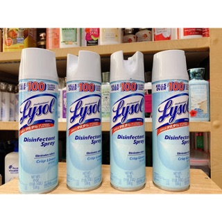 XỊT KHỬ TRÙNG DIỆT KHUẨN LYSOL MÙI CRISP LINEN 538g