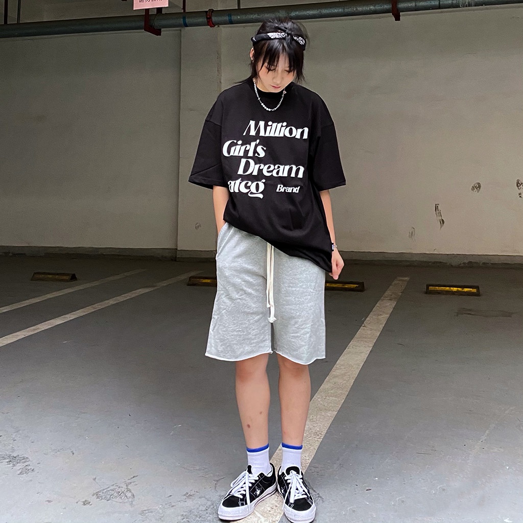 Quần Short Nữ FOG TRƠN Unisex Phong Cách Đường Phố Form Rộng Kiểu quần đùi nữ bóng rổ vải Cotton Leevin Store