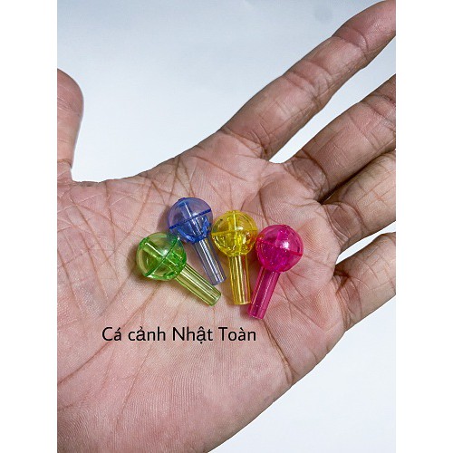 SỦI OXY BẰNG NHỰA ĐỦ MÀU CHO BỂ CÁ
