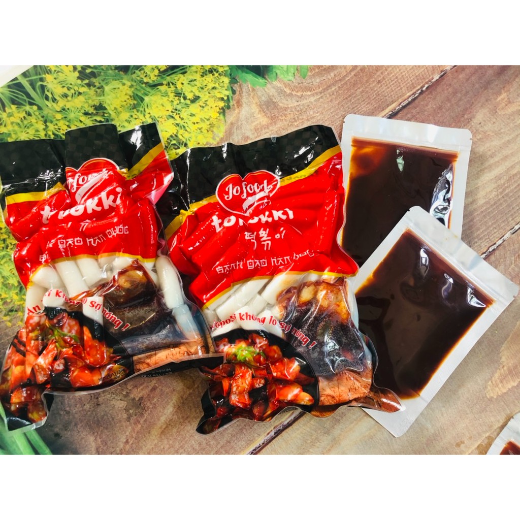 1kg bánh gạo JoFood kèm 200g sốt siêu rẻ