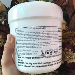✅[Kendali-chính hãng] KEM Ủ TÓC PHỤC HỒI COLLAGEN KENDALI 1000ML
