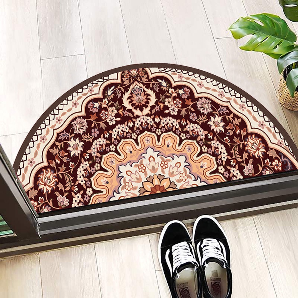 Thảm trải sàn bali 40*60cm, bán nguyệt Thảm Lót Sàn Họa Tiết Thời Trang Phong  Cách