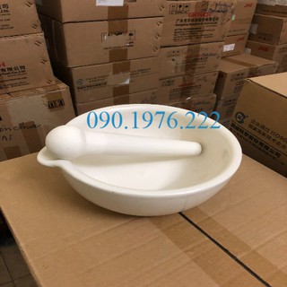 Cối chày sứ phi 21cm - bao giá toàn quốc