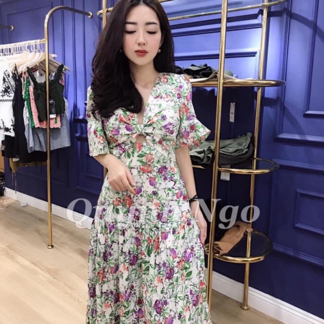 Váy hoa zara thô
