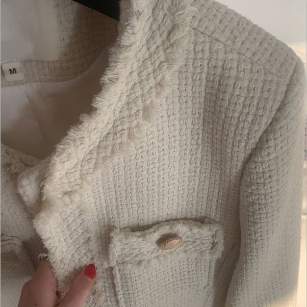 Áo Khoác Len cardigan Cổ Tròn Màu Trơn Phong Cách Hàn Quốc Thời Trang 2022