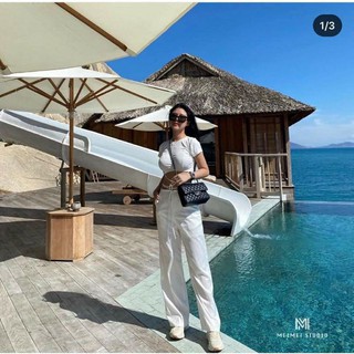 ÁO CROPTOP ĐAN DÂY EO