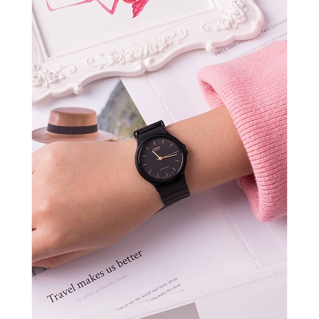 Đồng hồ unisex dây nhựa Casio Anh Khuê MQ-24-1ELDF