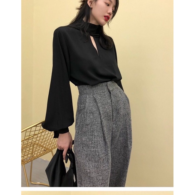 [Hình thật độc quyền TOS.CLOSET] Quần ống rộng ulzzang chất bố dày dặn | BigBuy360 - bigbuy360.vn