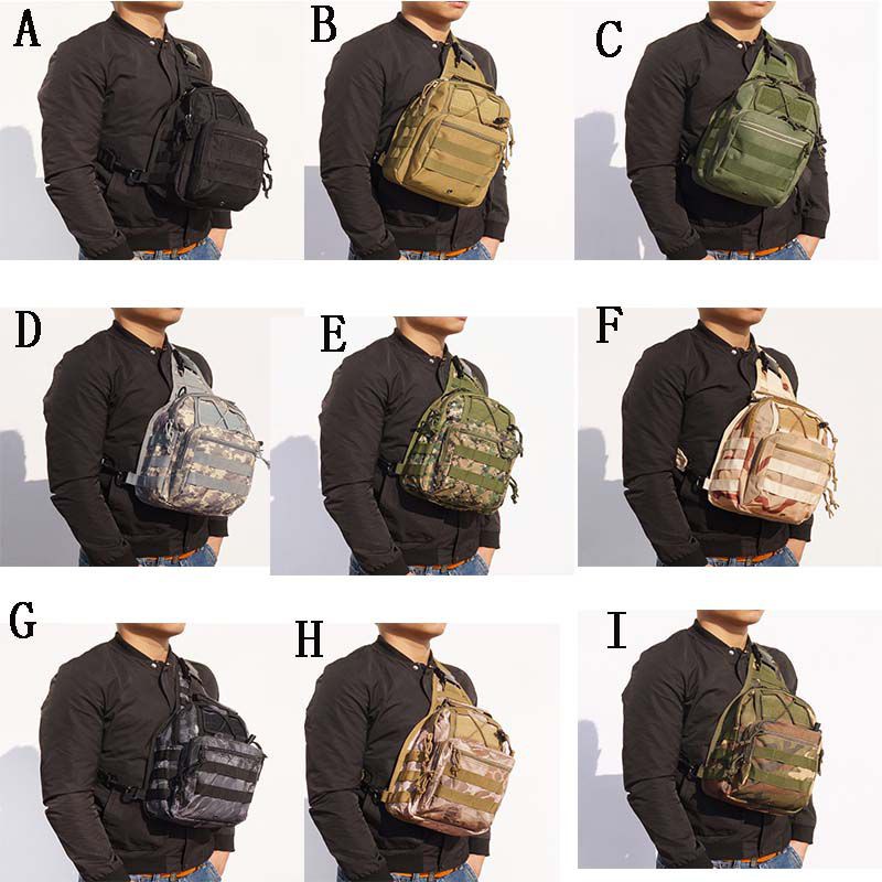 Túi Chiến Thuật Molle Đeo Chéo Ngực Cho Nam