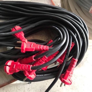 Dây nguồn máy khoan, máy mài dài 2m, 3m, 5m ( 2x1.5 ) loại tốt