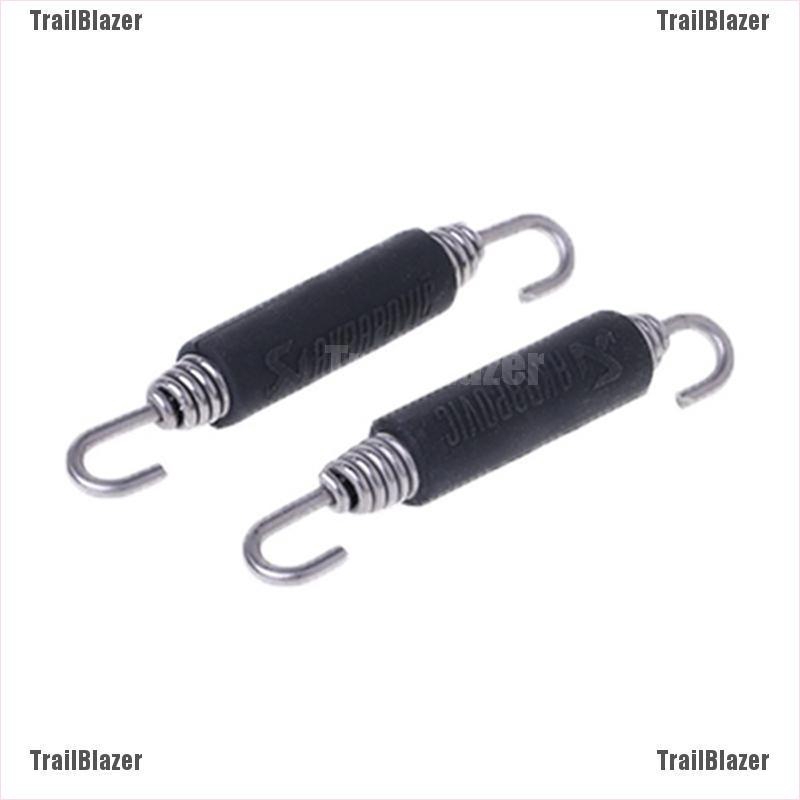 Set 2 Móc Lò Xo Inox 85mm Gắn Ống Pô Xe Mô Tô
