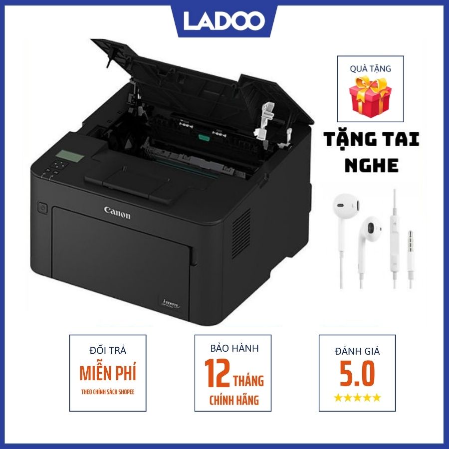 Máy in laser đen trắng Canon LBP 161DN+ (Hộp mực lớn) Bảo hành 12 tháng chính hãng