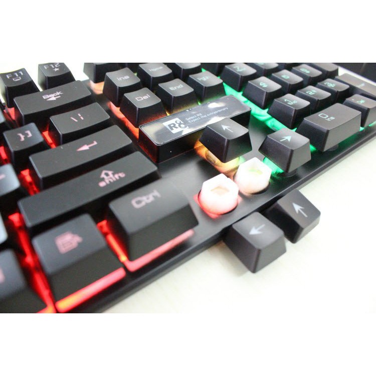 Bàn Phím Giả Cơ Chuyên Game Led 7 Màu R8 1822