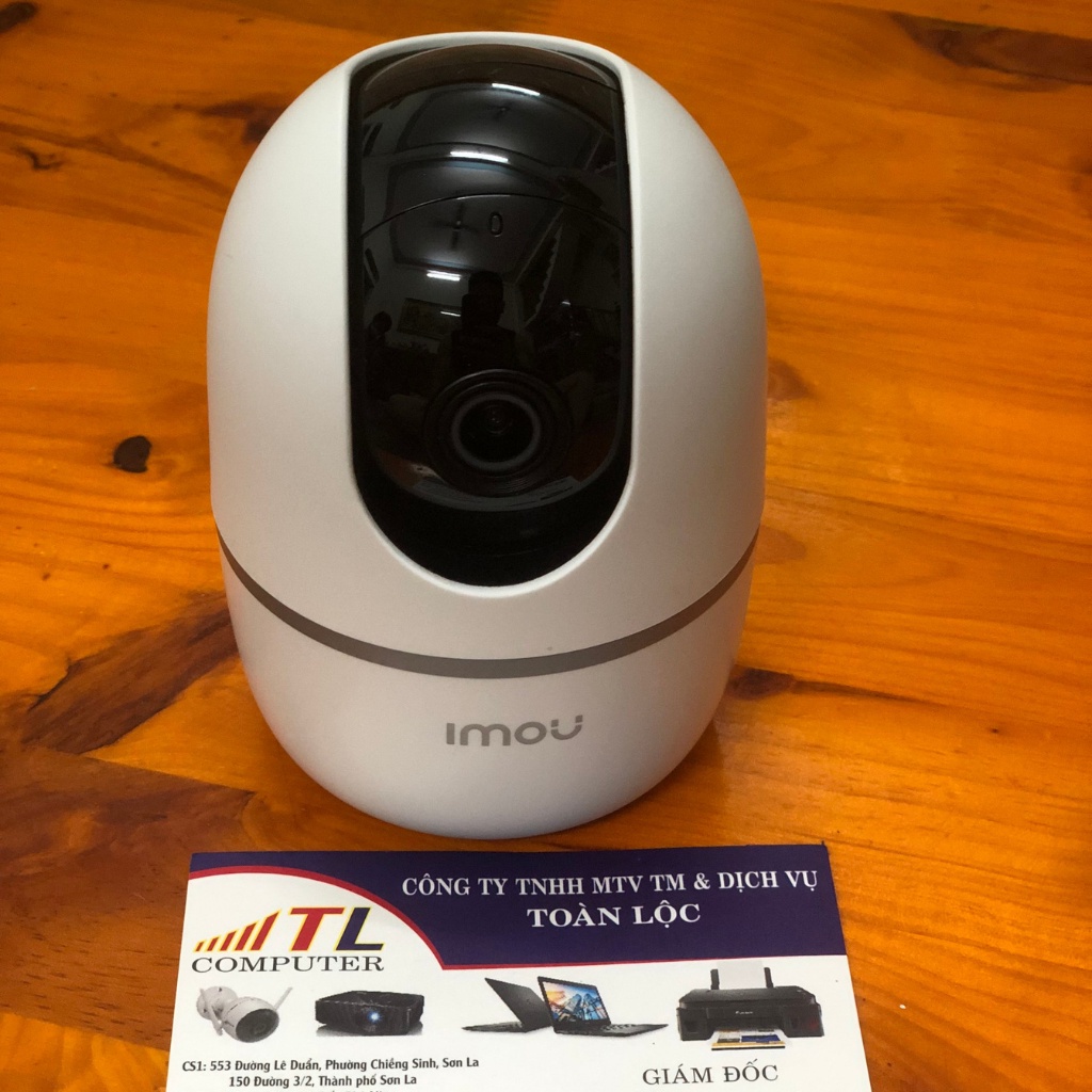 Camera imou ip wifi 2M A22EP xoay 360 trong nhà ngoài trời có báo động Chính Hãng