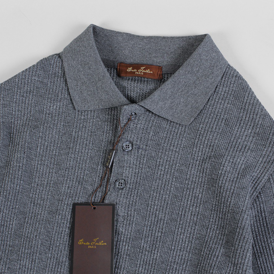 Áo polo nam Cao cấp Eric Tailor kẻ nổi, thun nam có cổ Design PLET5 - Leo Vatino | BigBuy360 - bigbuy360.vn