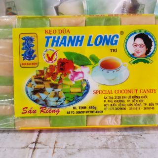 Kẹo dừa thanh long bến tre