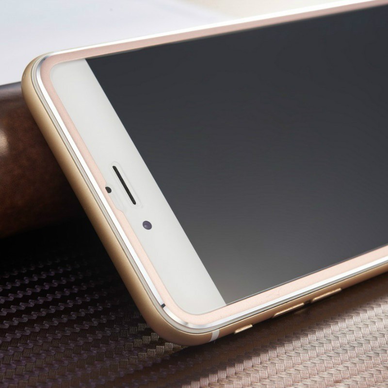 Kính cường lực nhiều màu viền kim loại thích hợp cho iPhone 5 5s se 6 6s 7 8 plus X XR XS MAX 11 PRO MAX