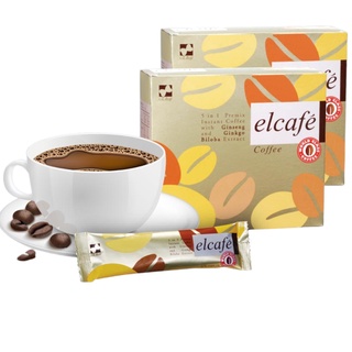 Cà phê hòa tan elcafe' elken - hộp 20 gói mỗi gói 20gr